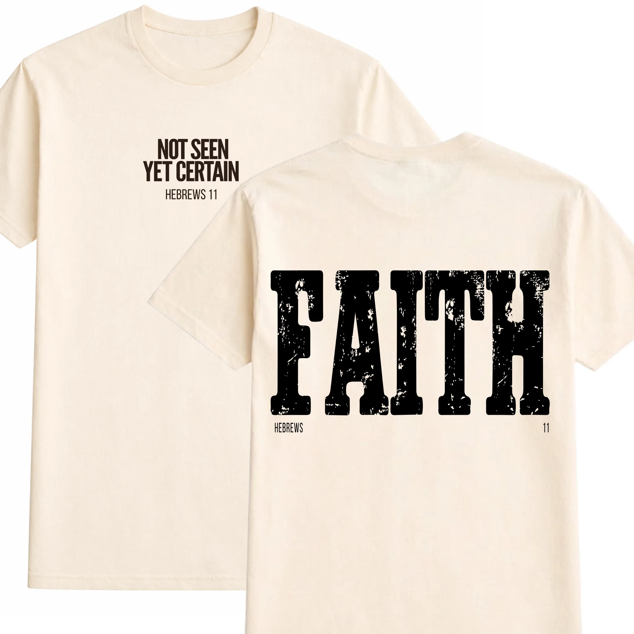 FAITH Classic Tee in Off-White